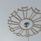 Ekena Millwork Augustus Wood Fretwork Pierced Ceiling Medallion, Hickory, 32"OD x 11 1/4"ID x 1/4"T CMWP32X32X0250AUHI - alternate 7